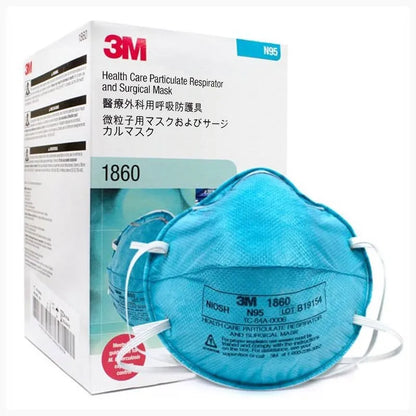 3M 1860 N95 Mask NIOSH Approved (Pack of 20)