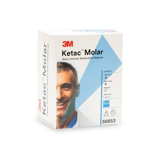 3M ESPE Ketac Molar Glass Ionomer Cement - Premium GIC Filling (56653)