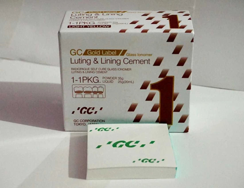 GC Gold Label 1 - Luting and Lining Glass Ionomer (Big Pack-35gm)