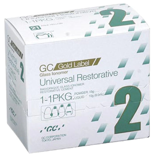 GC Gold Label 2 Glass Ionomer Restorative Cement - Big Pack